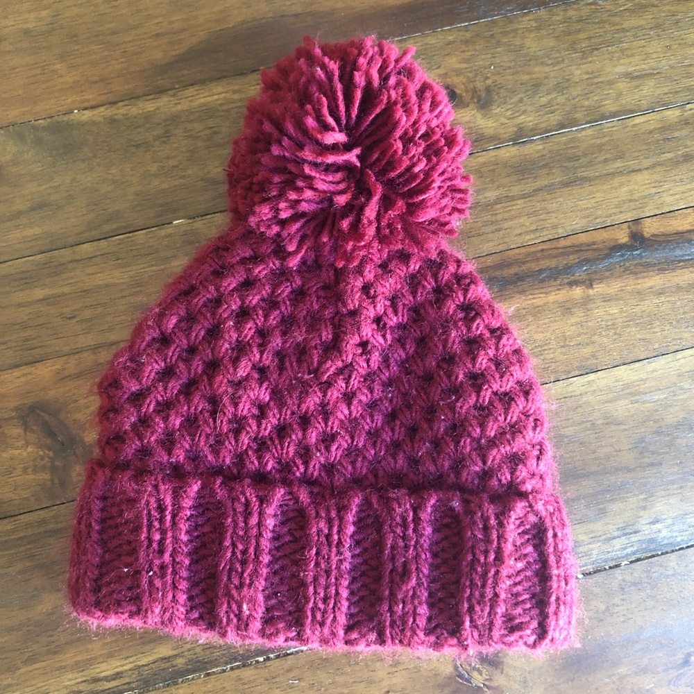 Knit Pom beanie